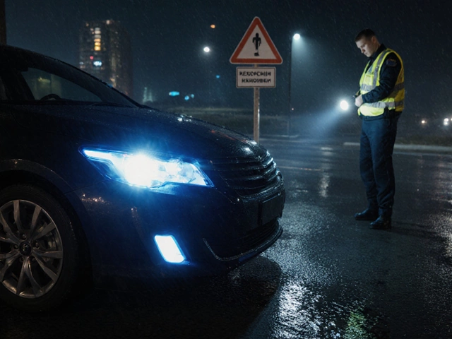 Какой цвет нельзя ставить на фары автомобиля в России в 2025 году