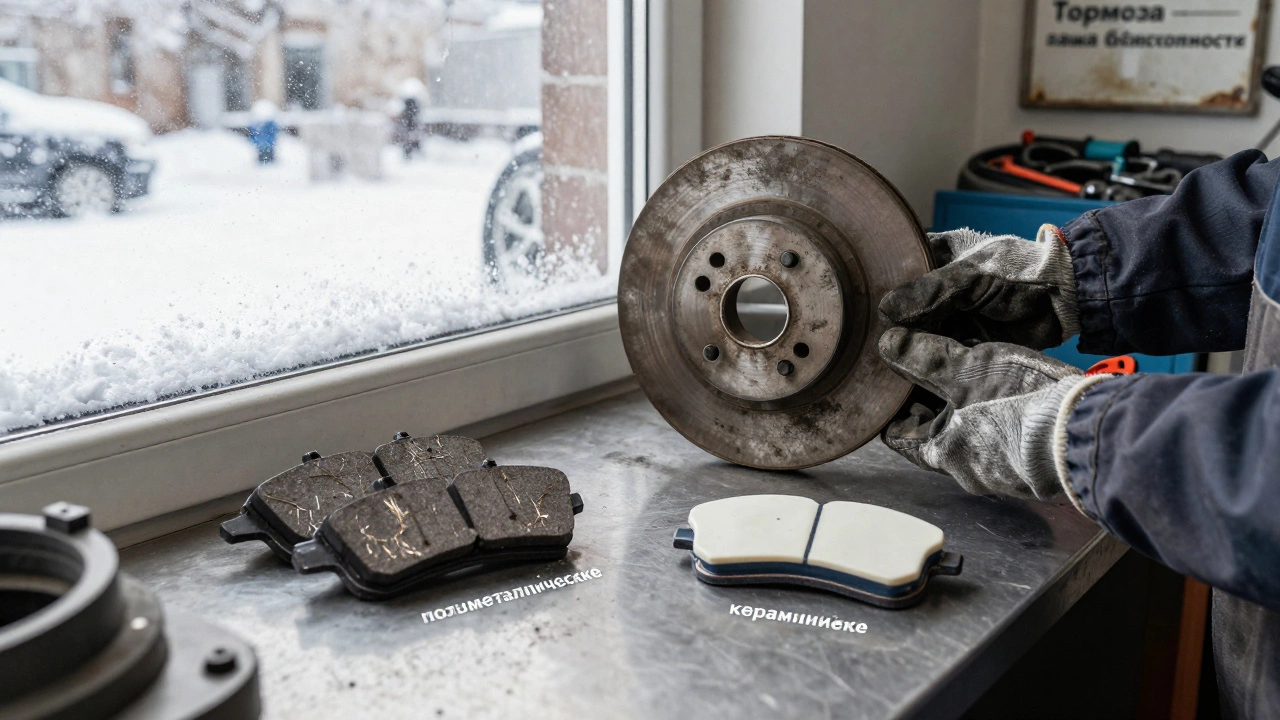 Что лучше: полуметаллические или керамические тормозные колодки?