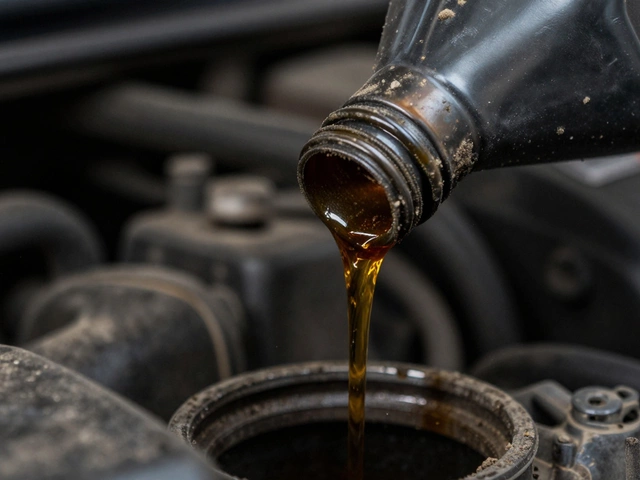 Как ведет себя двигатель на старом масле: последствия и признаки износа